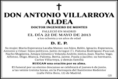 Antonio Villarroya Aldea